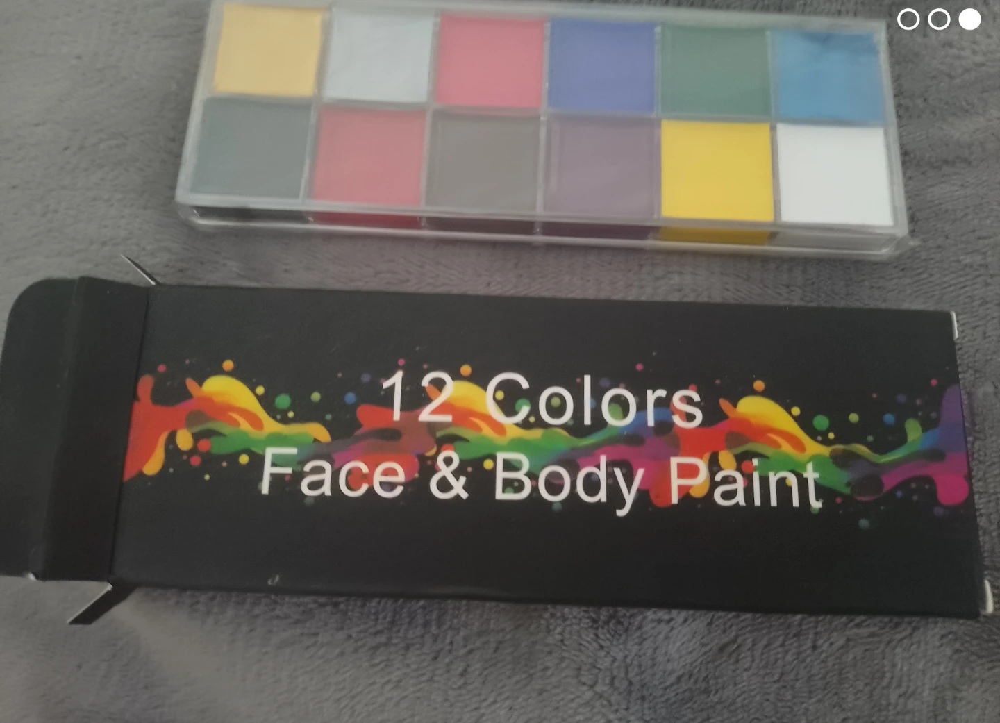 ⚽ 12 Colors Face & Body Paint Palette