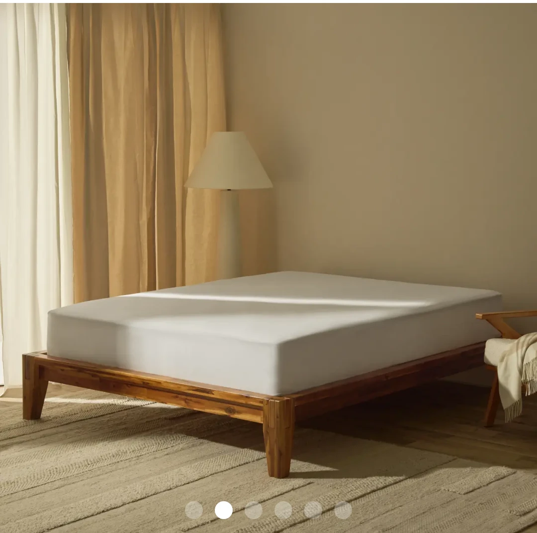 King Wooden Bed Frame - photo 2
