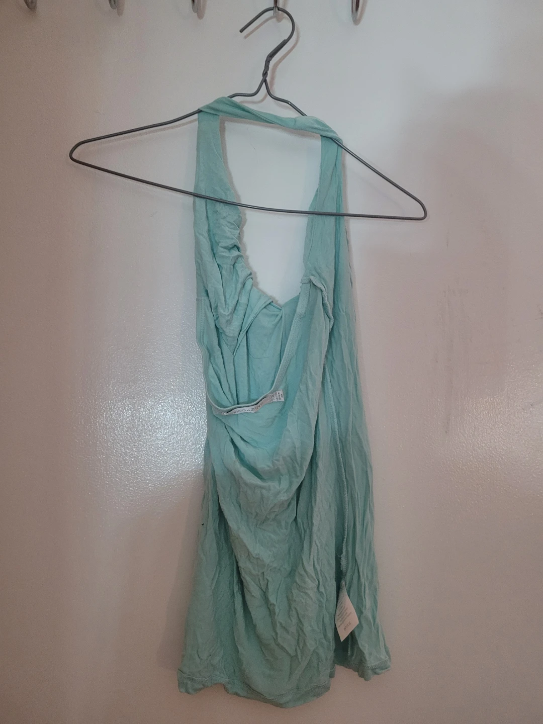 Mint Green Halter Neck Tank Top - photo 2