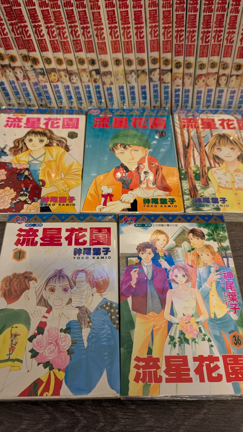 Boys Over Flowers 流星花園 all volumes (Mandarin Taiwan)