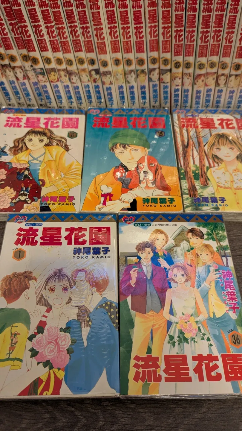Boys Over Flowers 流星花園 all volumes (Mandarin Taiwan)