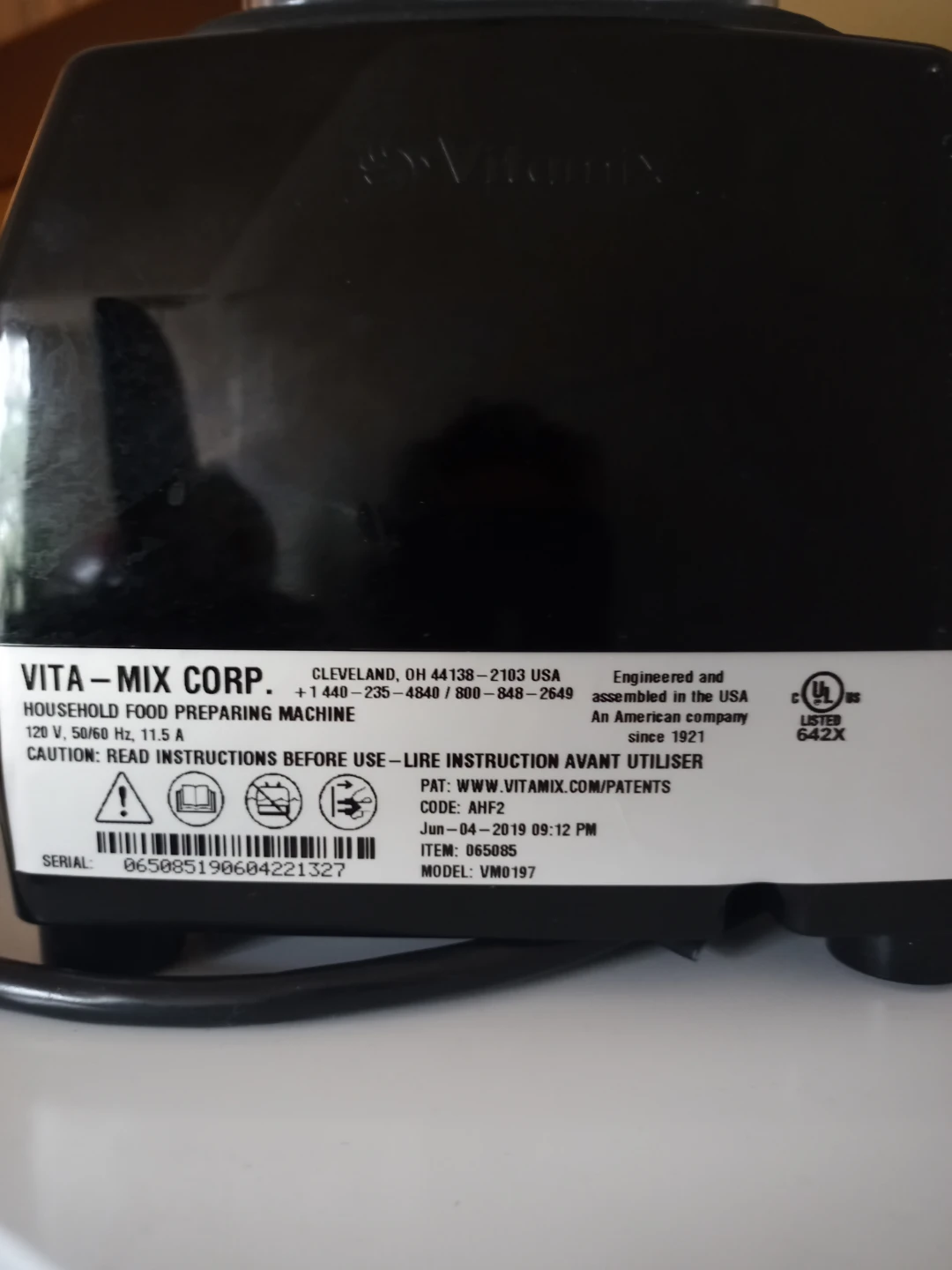 Vitamix Household Food Preparing Machine - photo 2