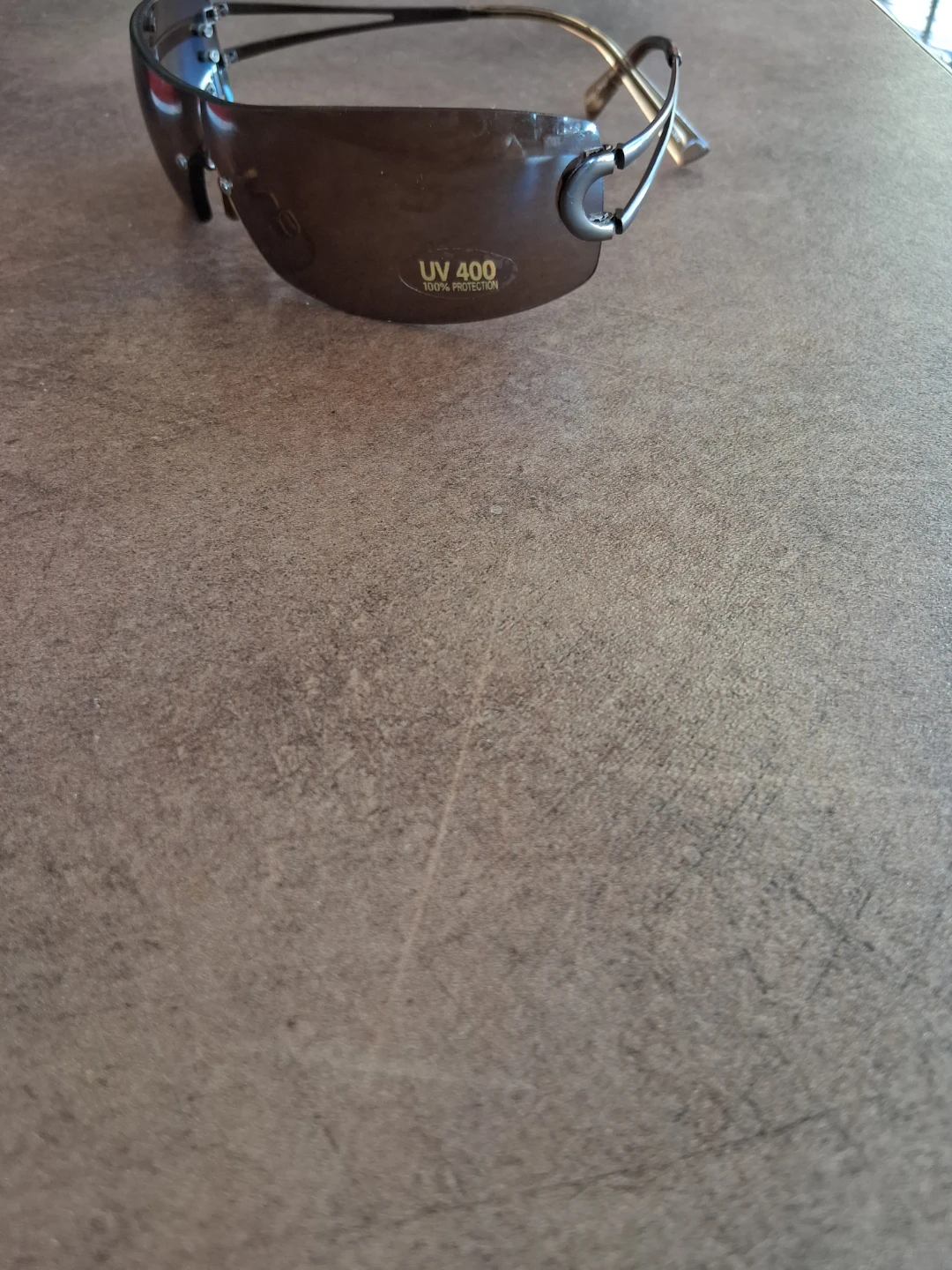 Brown Rimless Sunglasses - photo 4