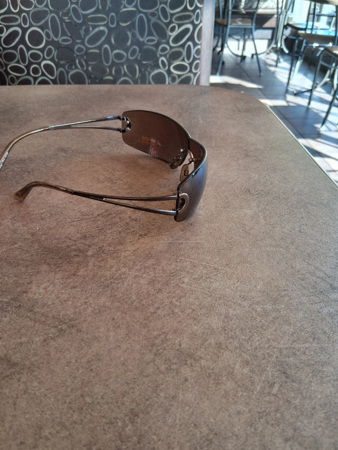 Brown Rimless Sunglasses - photo 5