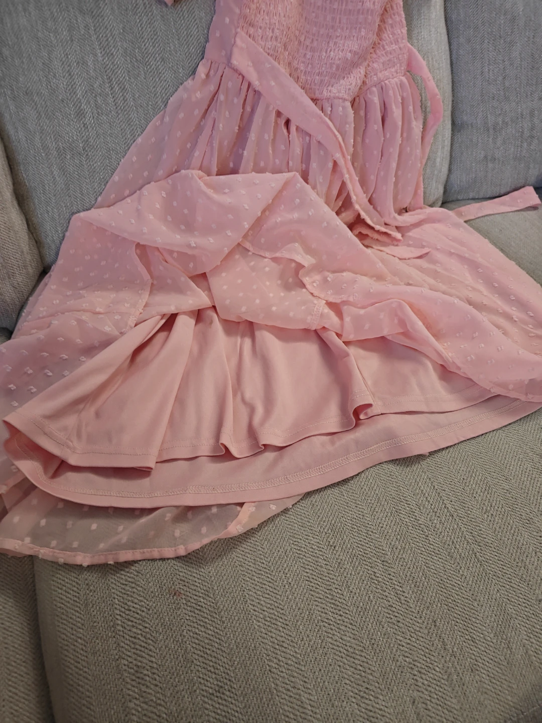 Pink Puff Sleeve Dress - photo 5