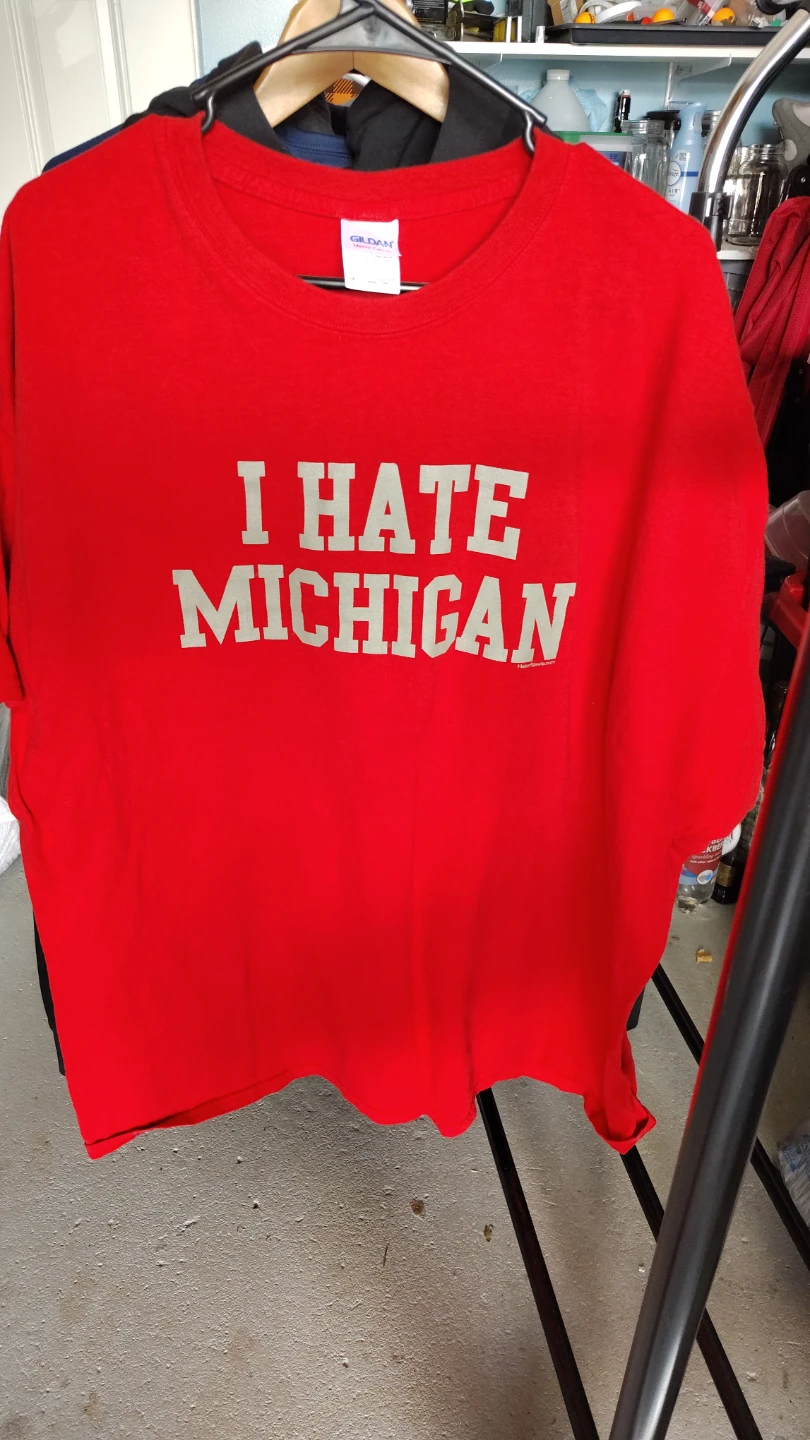Ohio football fan Gildan "I Hate Michigan" T-Shirt