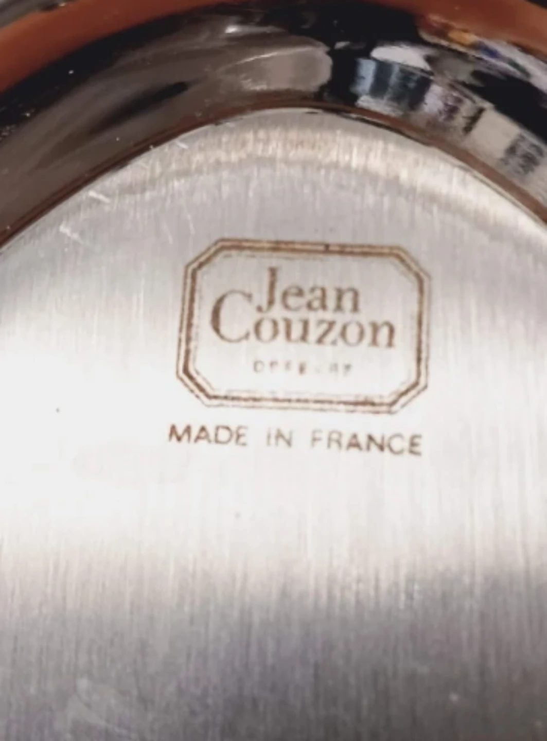 ⚽  Elegant Jean Couzon Oval Serving Platter - photo 3