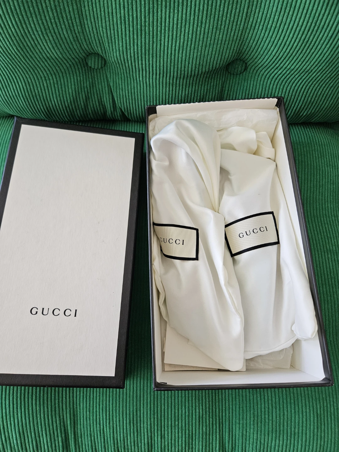 Gucci Light Blue Cherry Heels