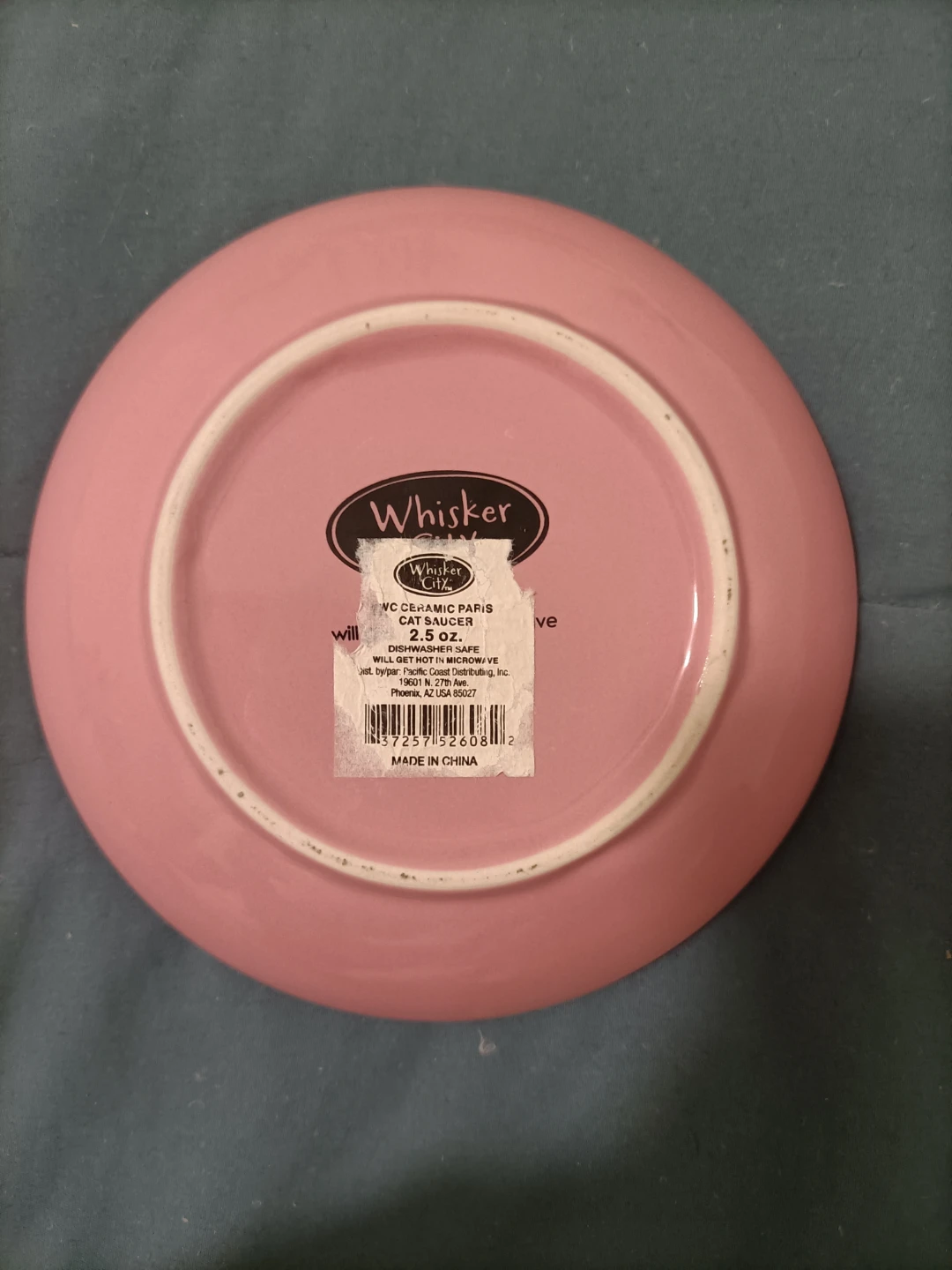 Ceramic Cat Saucer Plate ⚽ - photo 2