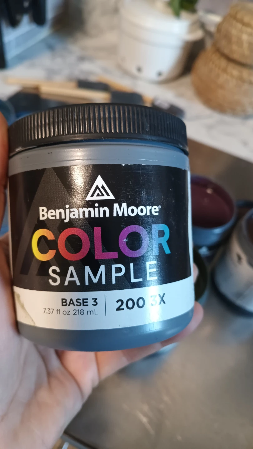 Benjamin Moore Color Sample Paint - 200 3X Base 3 ⚽