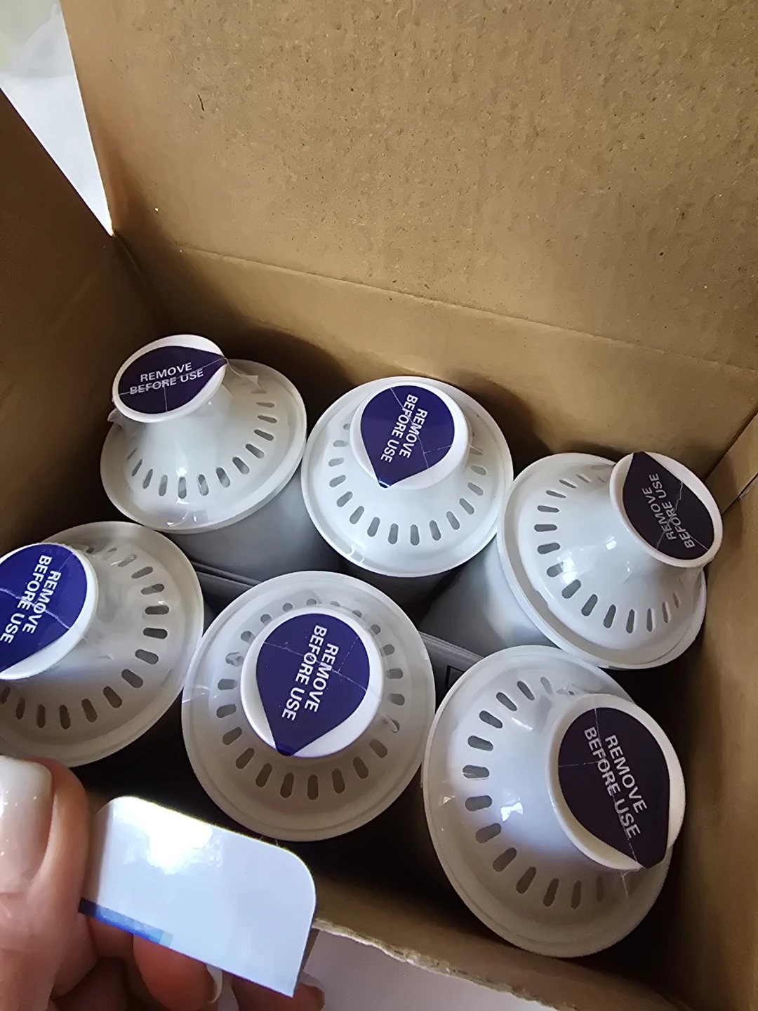 ⚽ AQUACREST Water Filter Cartridges for Brita Pitchers - 6 Pack - photo 3