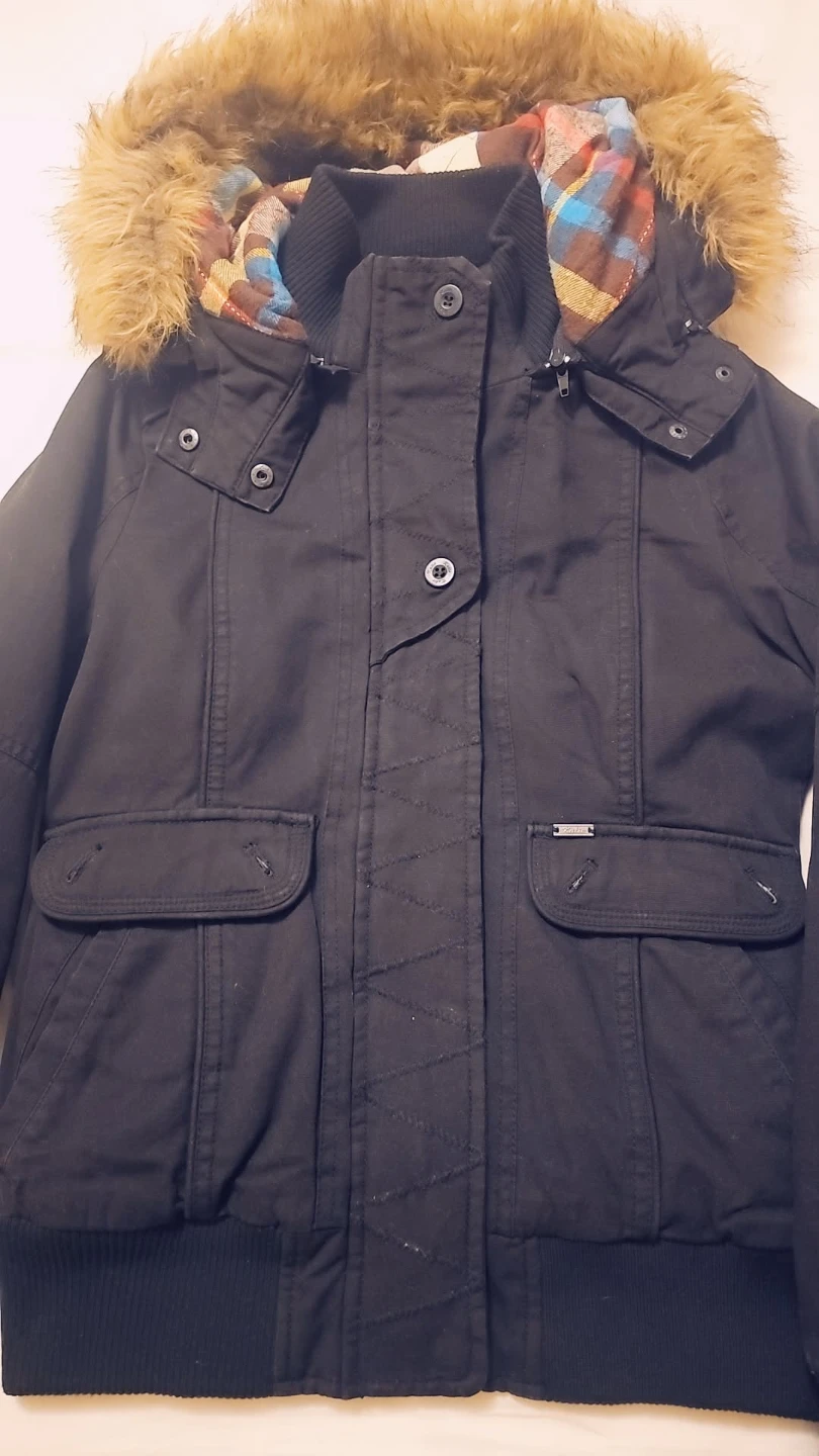 Katie Black Hooded Jacket - photo 2