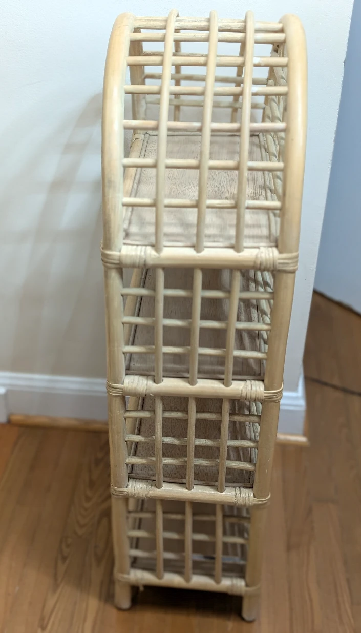 Medium Rattan Arch Top Shelf Unit - photo 4