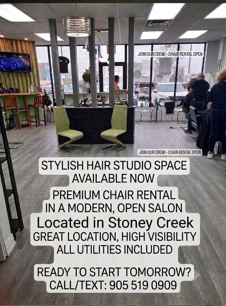 Stylish Hair Studio Space Available for Rent in Stoney Creek - photo 5