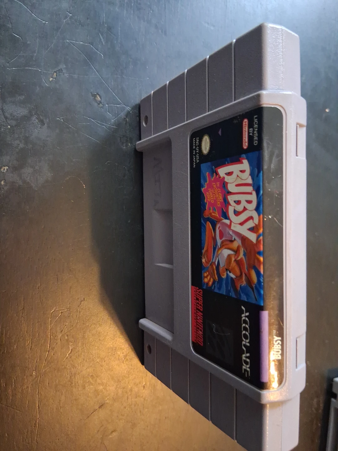 Bubsy SNES Video Game