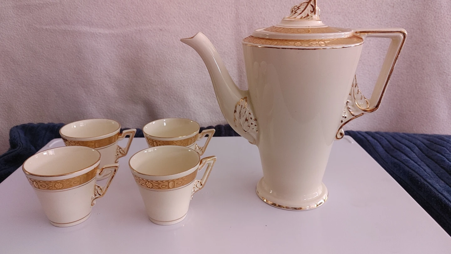 Burleigh England Coffee Set