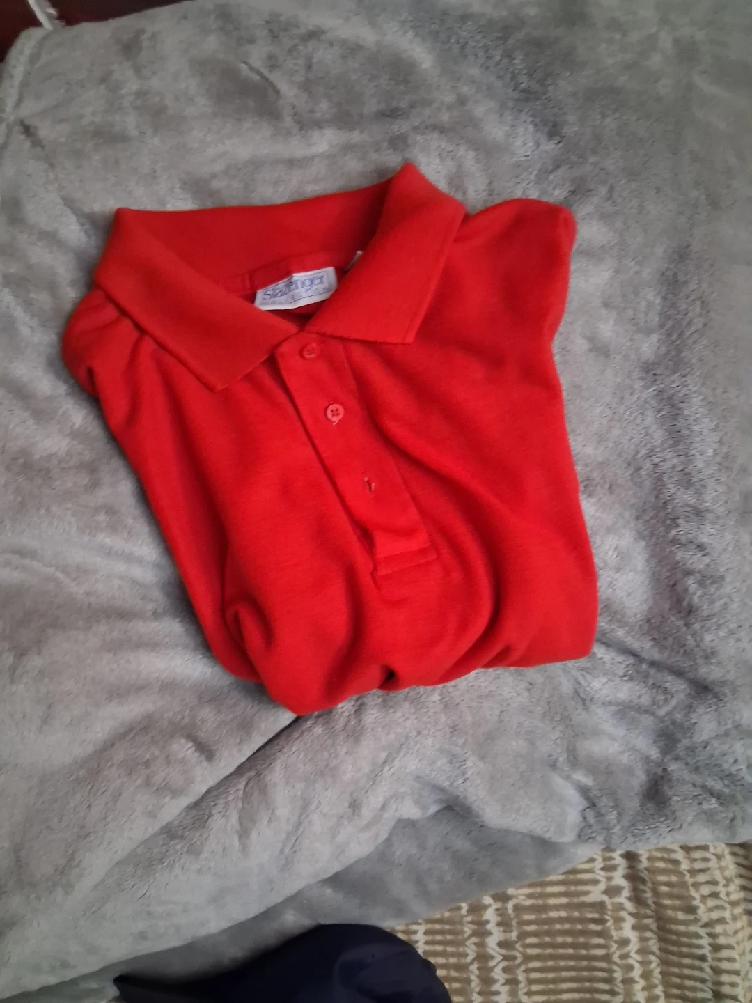 Red Polo Shirt - photo 4