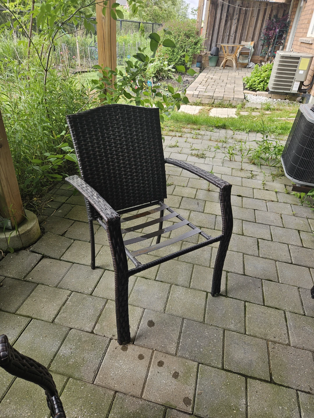 Brown Wicker Patio Chairs