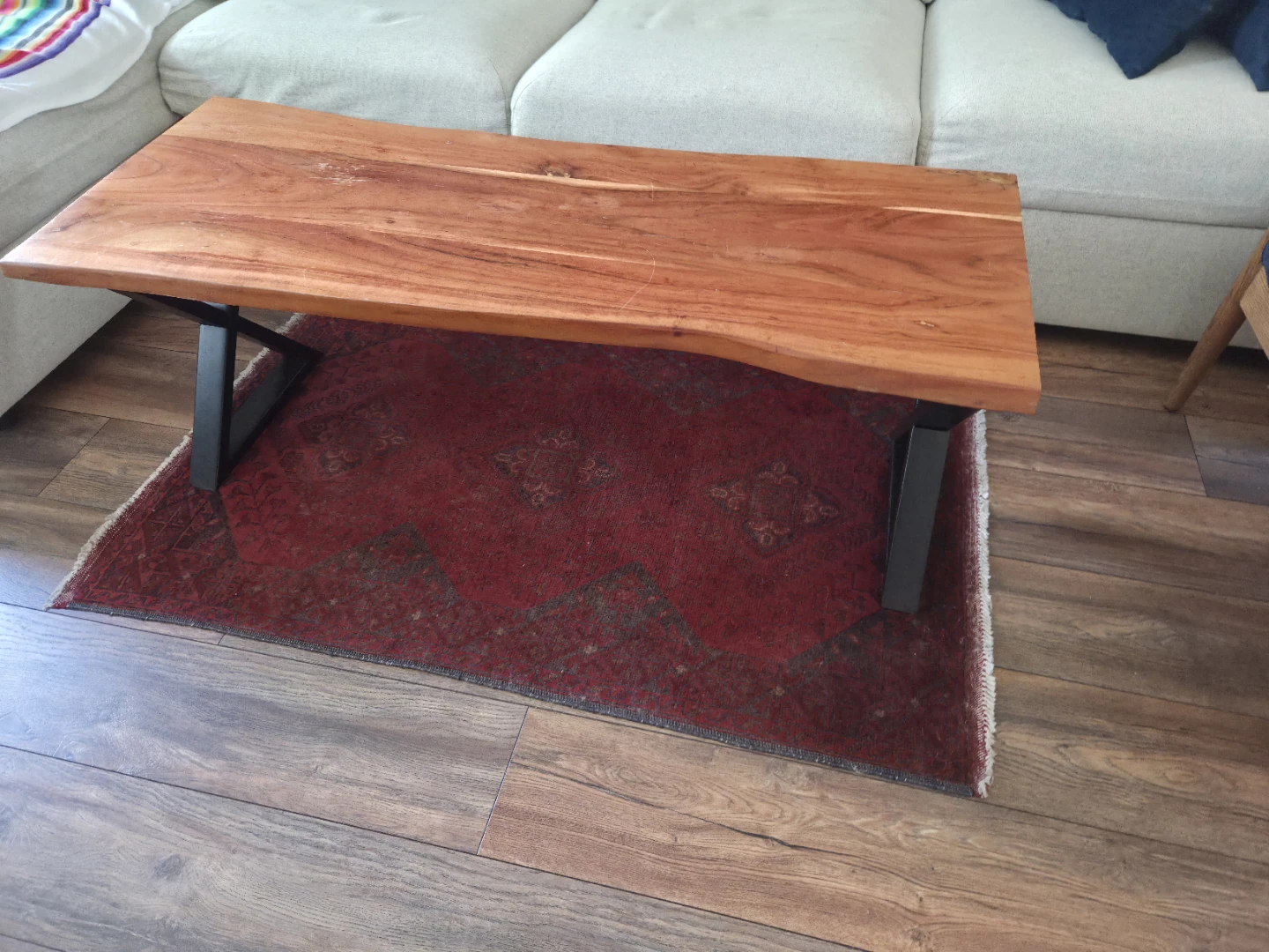 Live Edge Wood Coffee Table