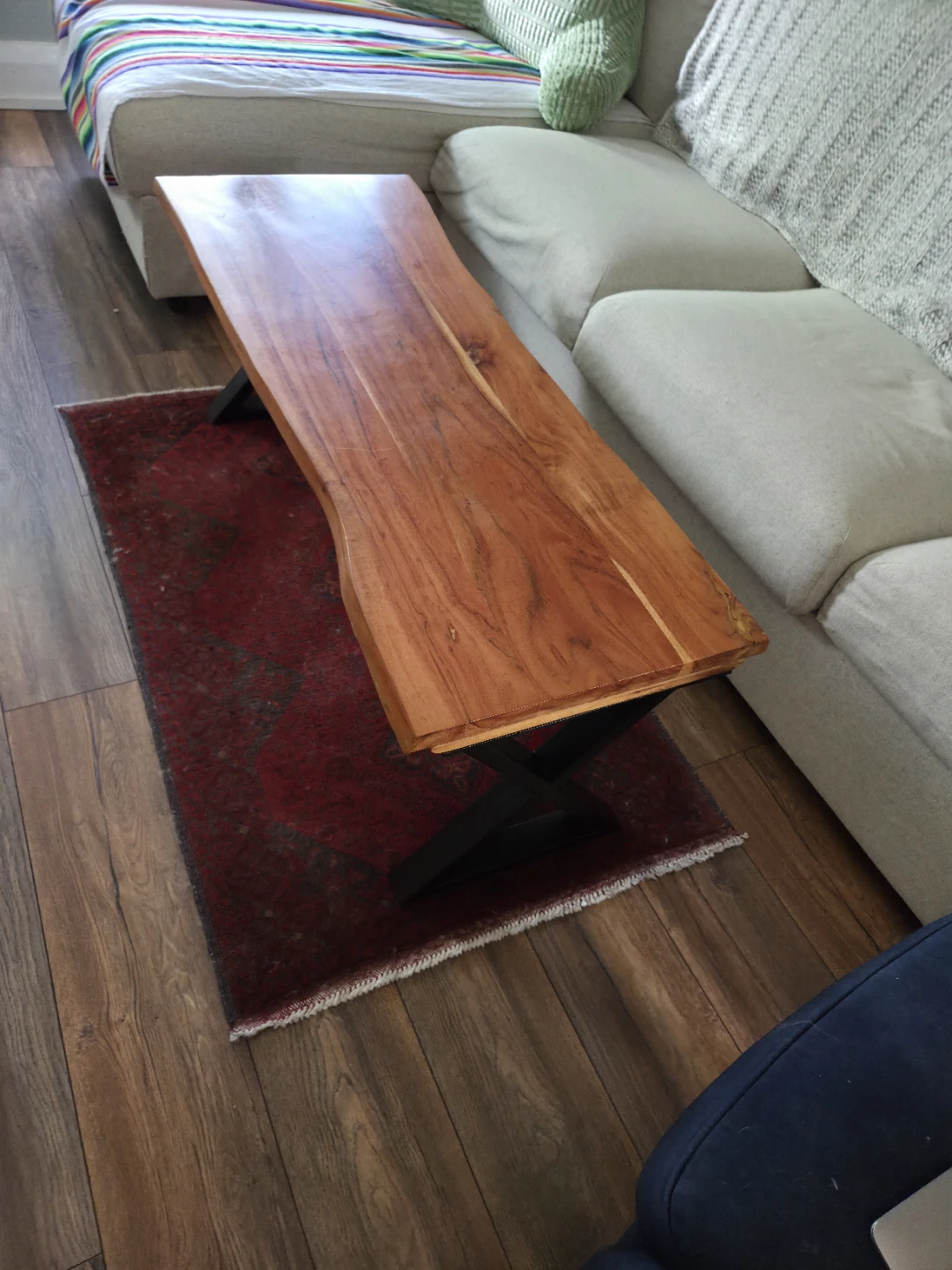 Live Edge Wood Coffee Table - photo 2