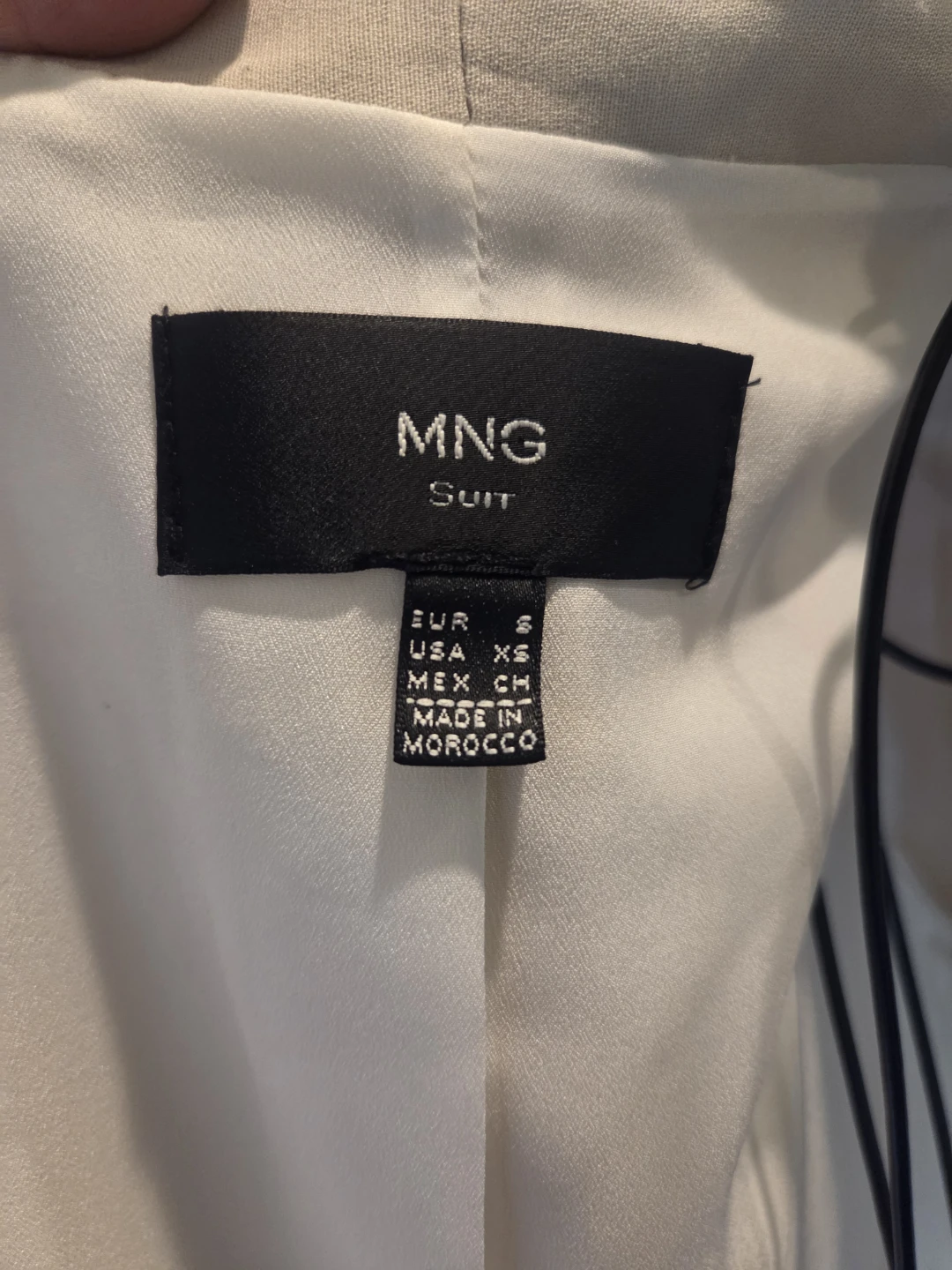 MNG Beige Suit Blazer Jacket - photo 3