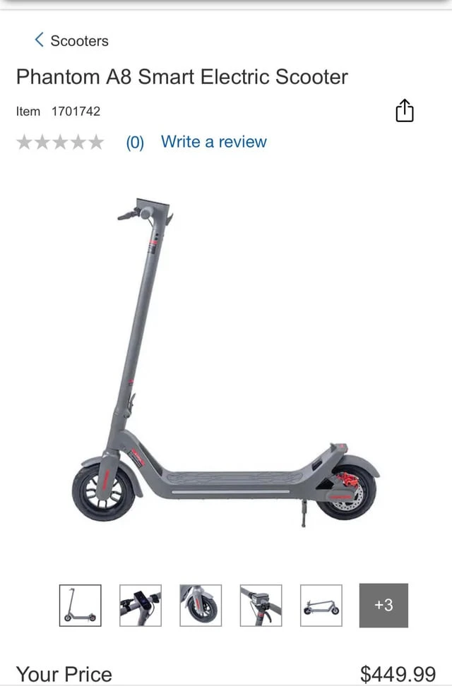 Phantom A8 Smart Electric Scooter