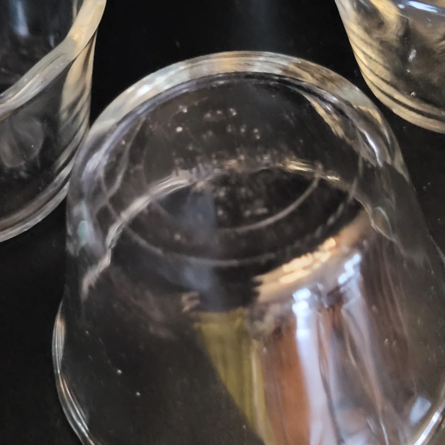 Set of 5 clear glass dessert bowls - photo 2