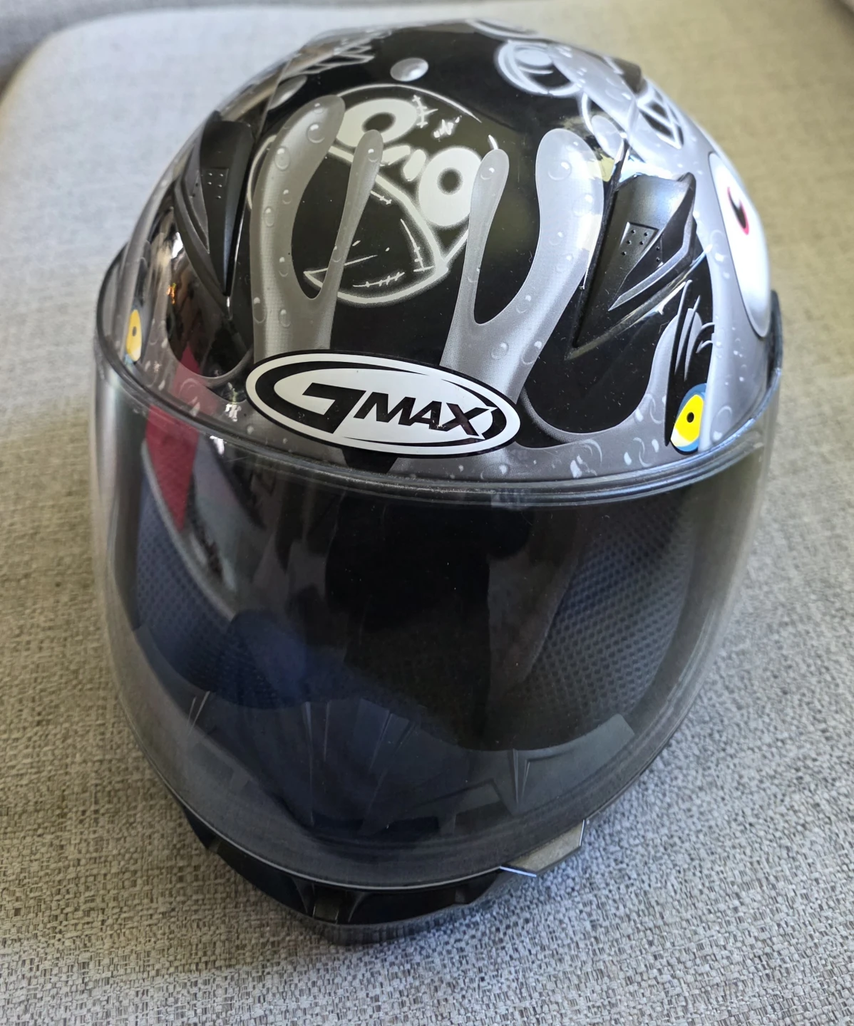 GMAX GM49Y Full Face Moto Slimed TC2 Youth HELMET 3-7yr Old - photo 3