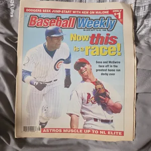 Baseball Weekly Magazine - Sept 16-22, 1998