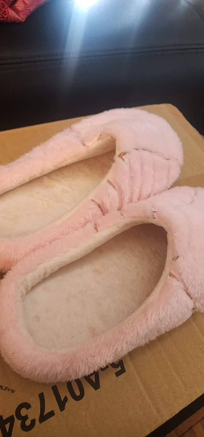 Pink Fuzzy Slippers Mexican sweet bread concha - photo 5