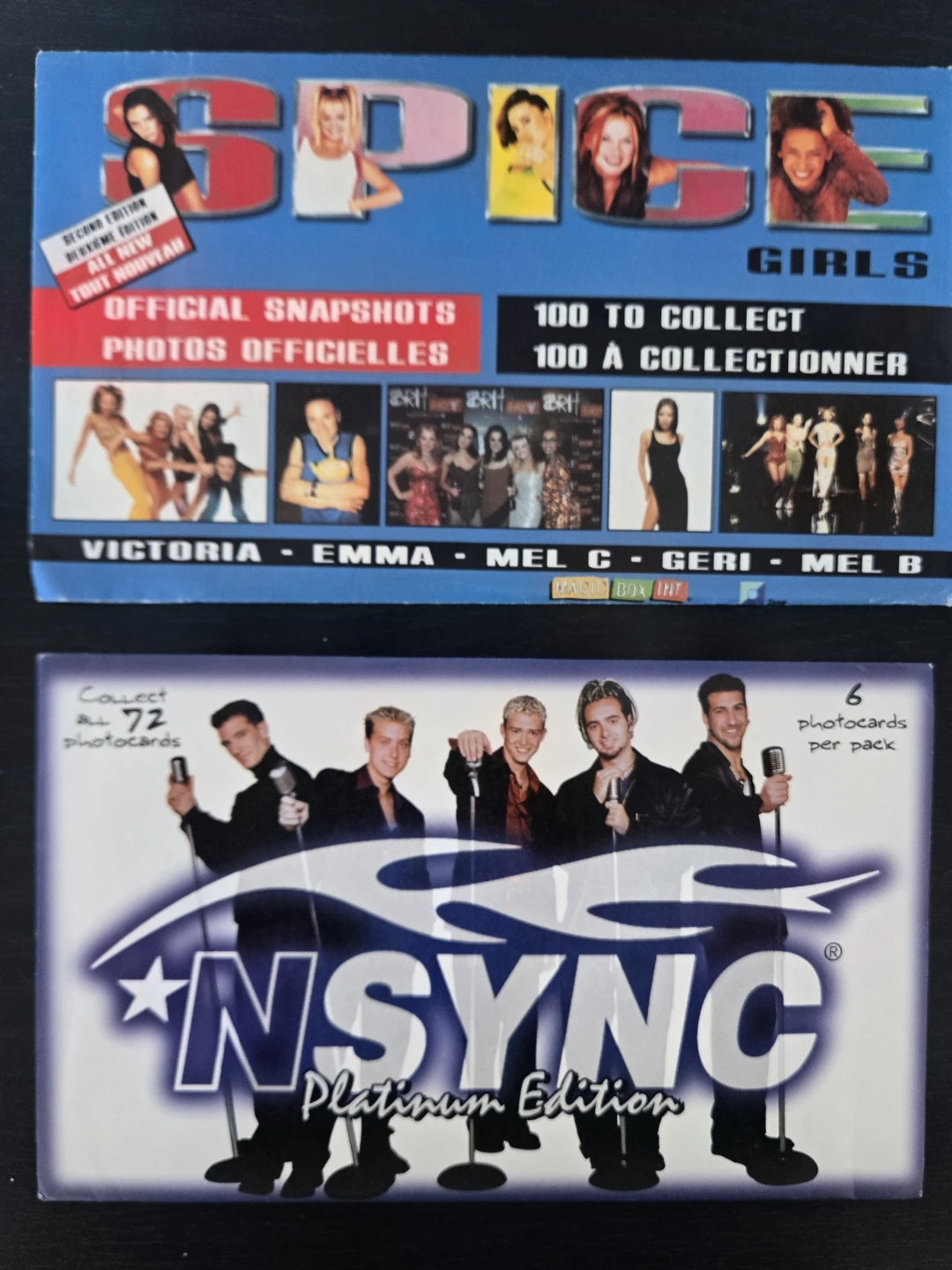 Vintage 90's Pop Memorabilia, Sealed Spice Girls+NSYNC Packs - photo 2