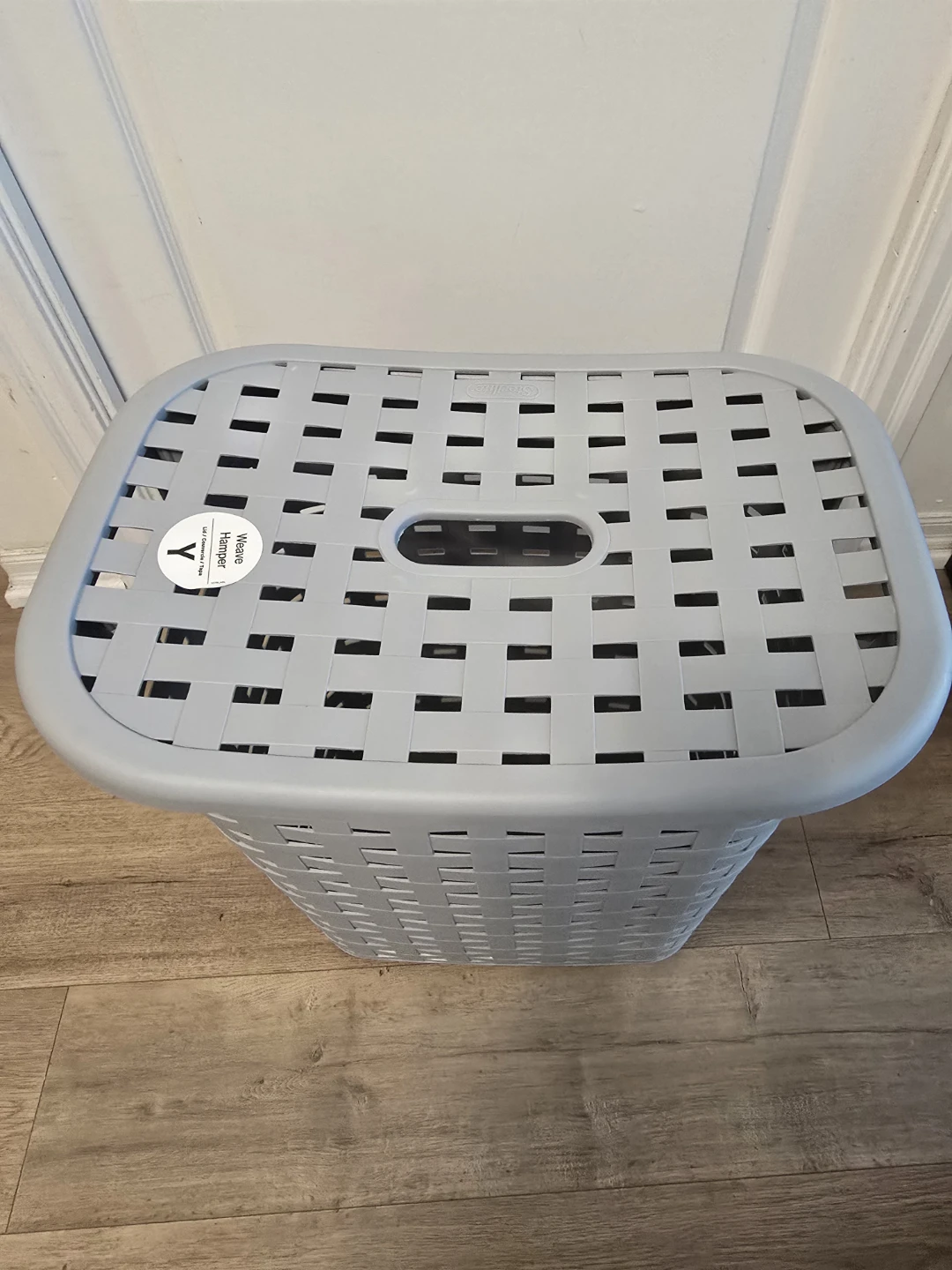Laundry Basket with Lid - Like New - Firm Price - Moving Sale - photo 2