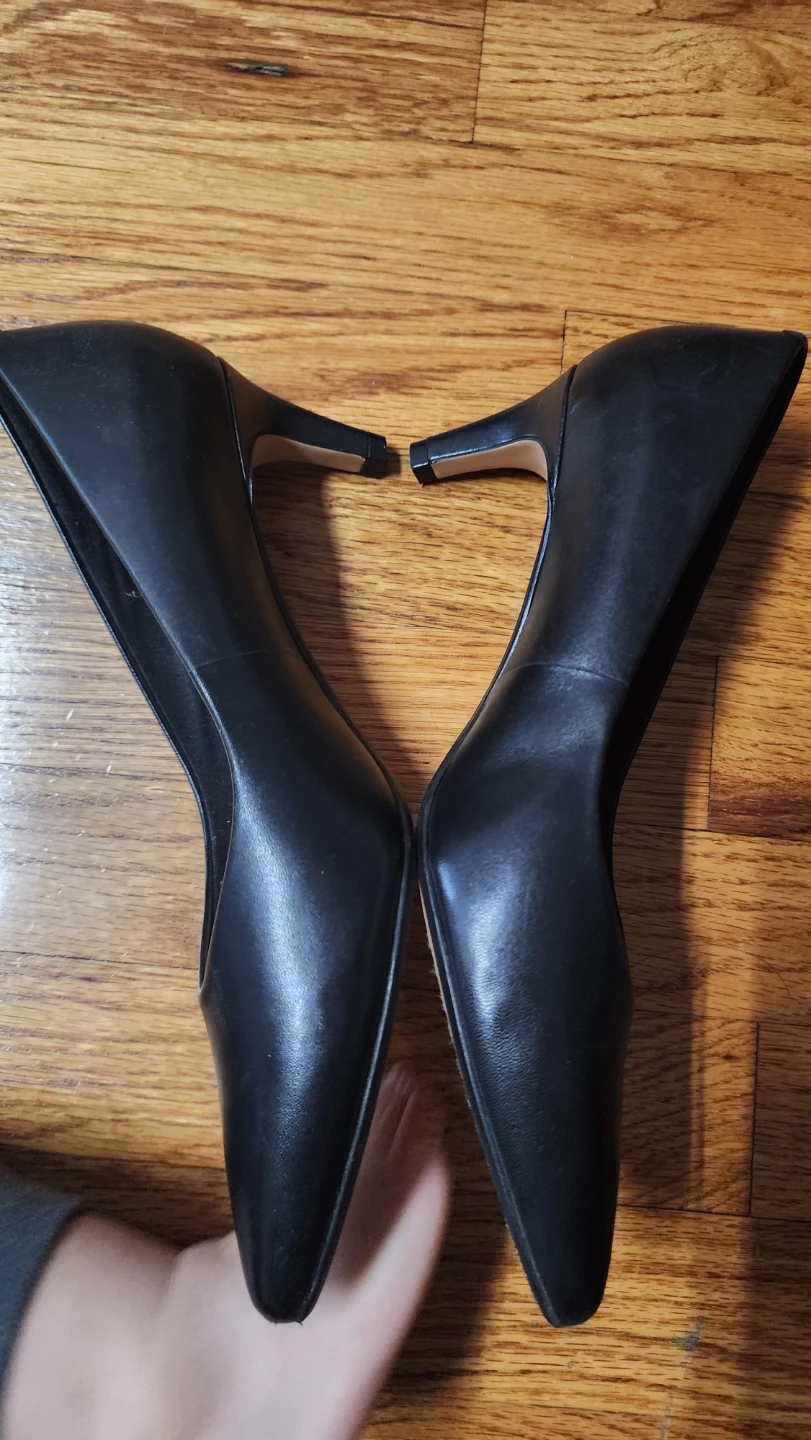 Clarks Black Leather Heels - photo 3