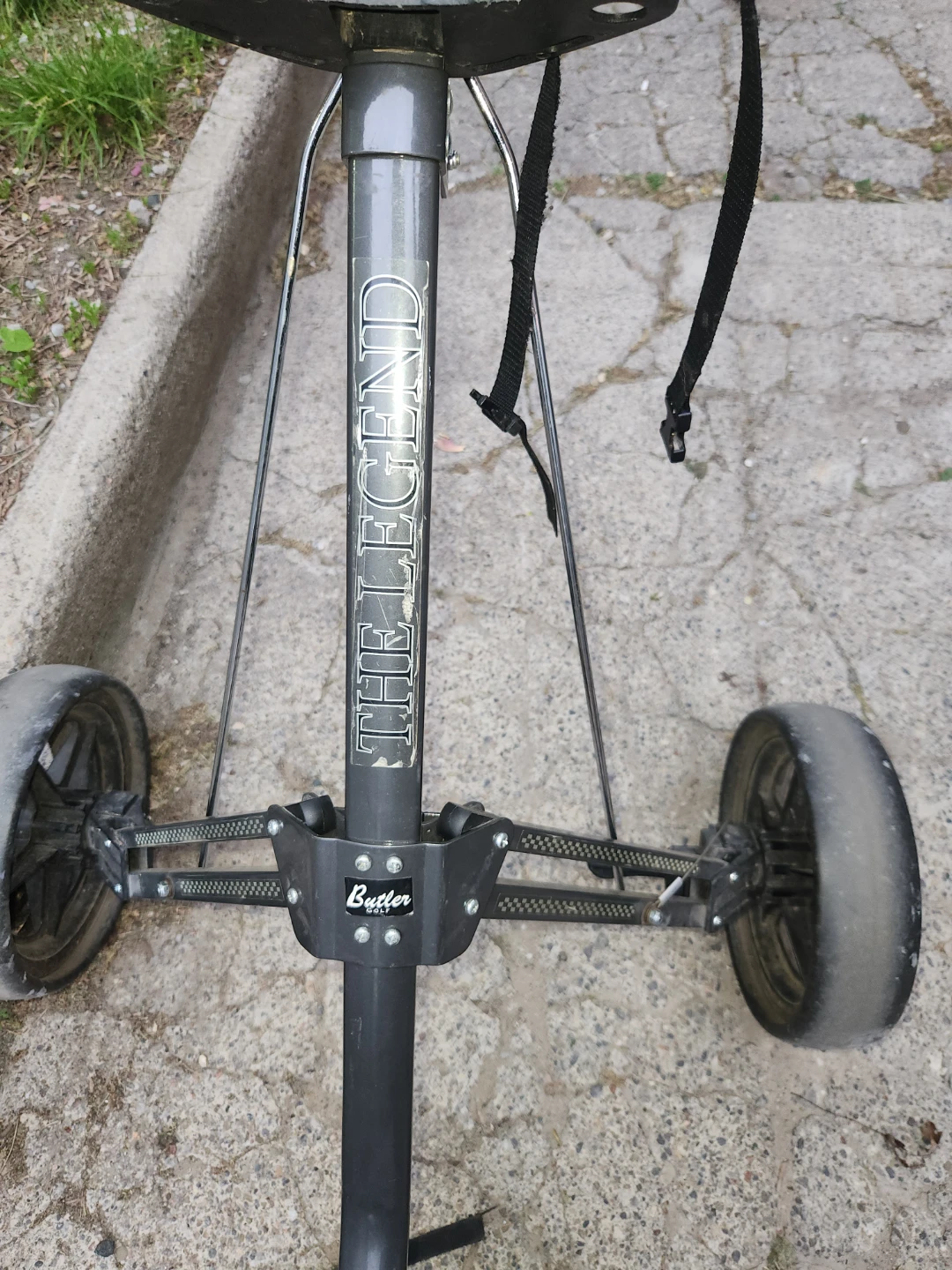 The Legend Butter 3-Wheel Golf Push Cart - photo 3
