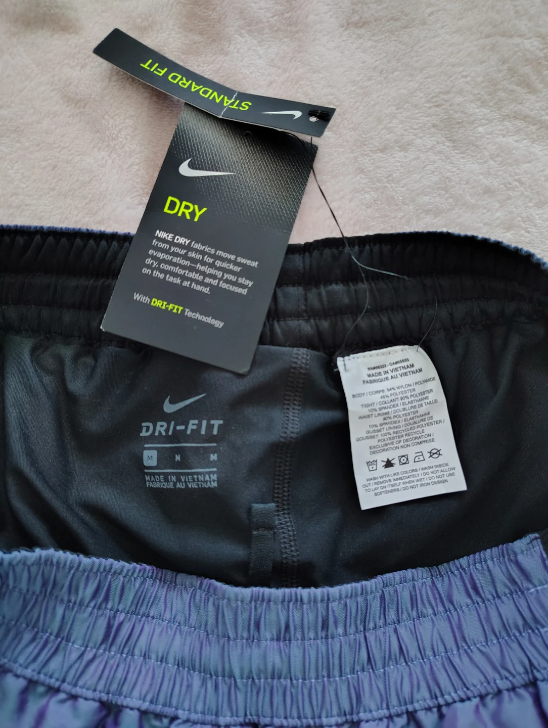 Nike Women’s Iridescent Lavender-Purple Athletic Shorts - photo 3