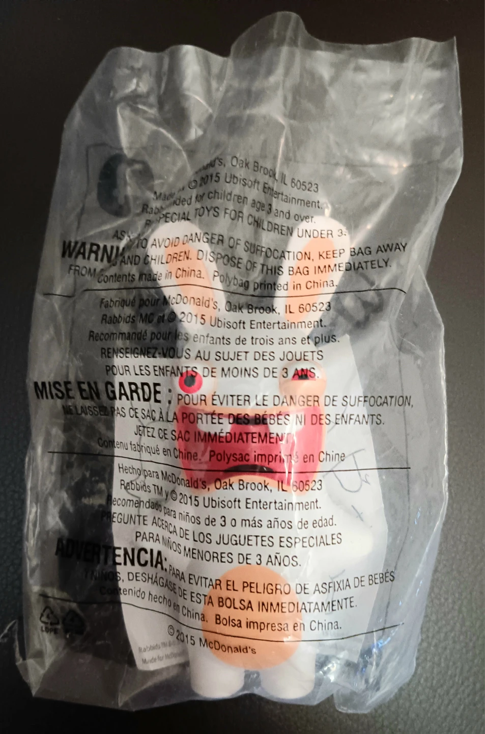 🐰McDonalds Rabbids Figure🐰 - photo 2