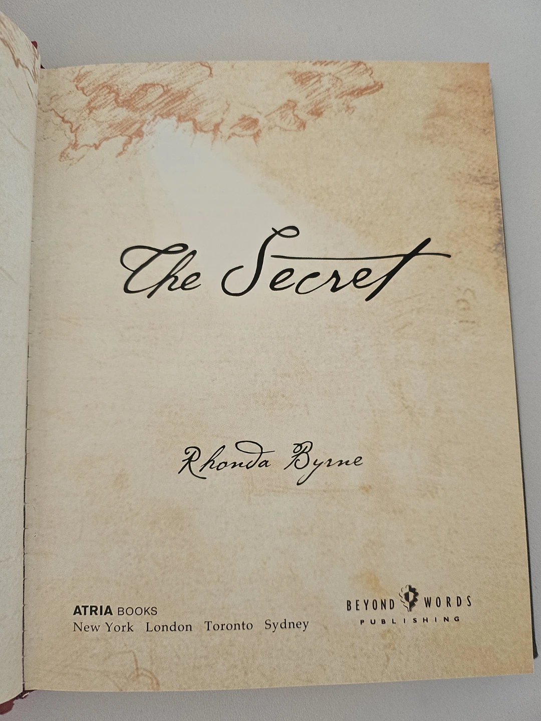 The Secret by Rhonda Byrne Book