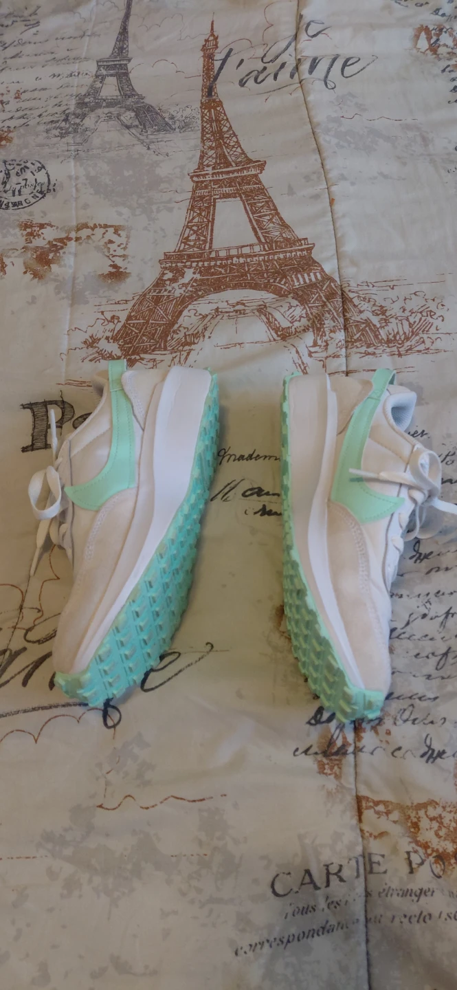 Nike Women's White & Mint Running Shoes - photo 3