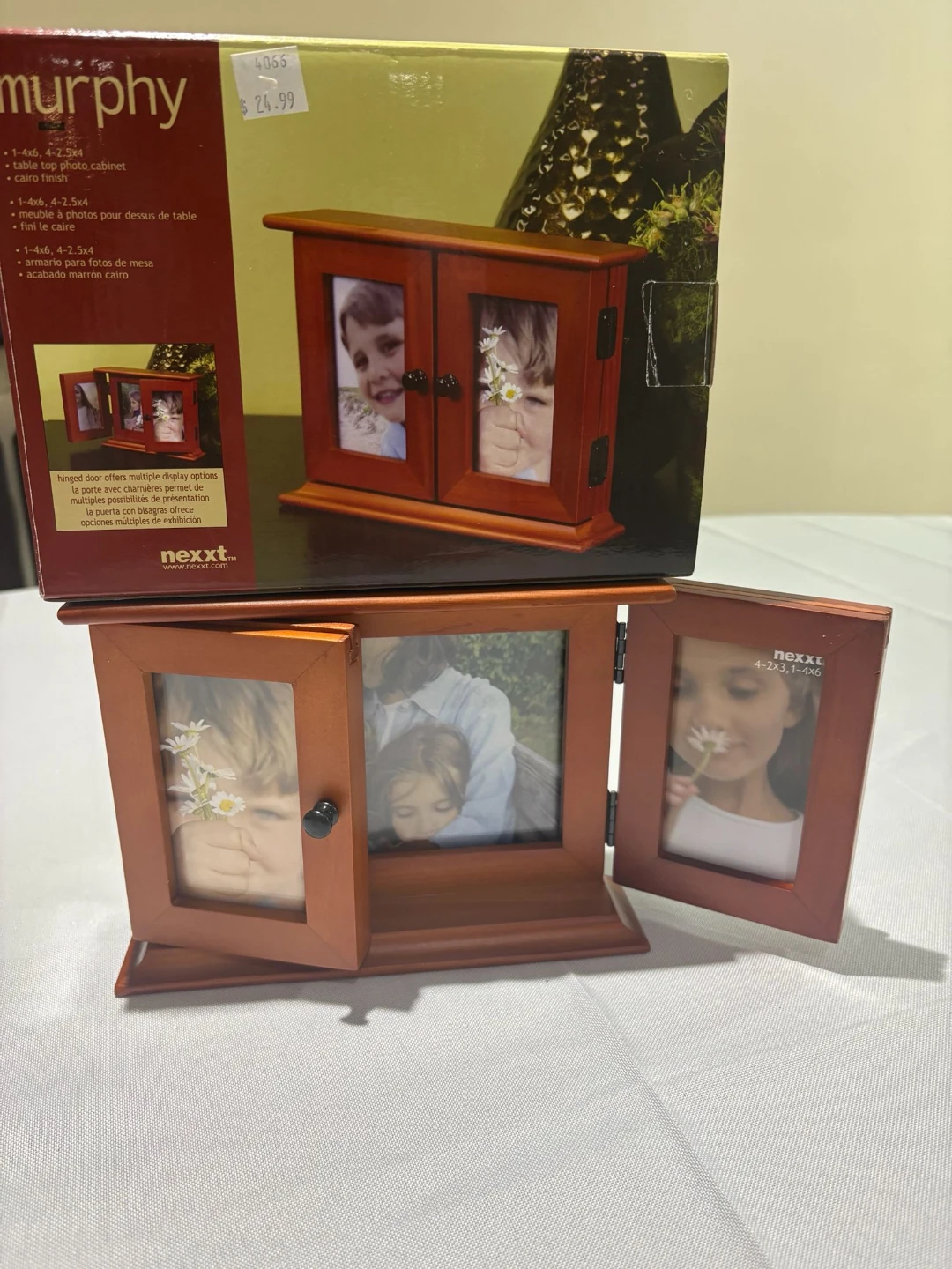 Murphy by Nextxt Table Top Photo Cabinet - photo 2