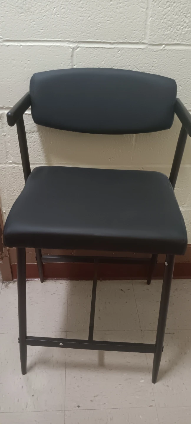 2 chairs goes great for bar table