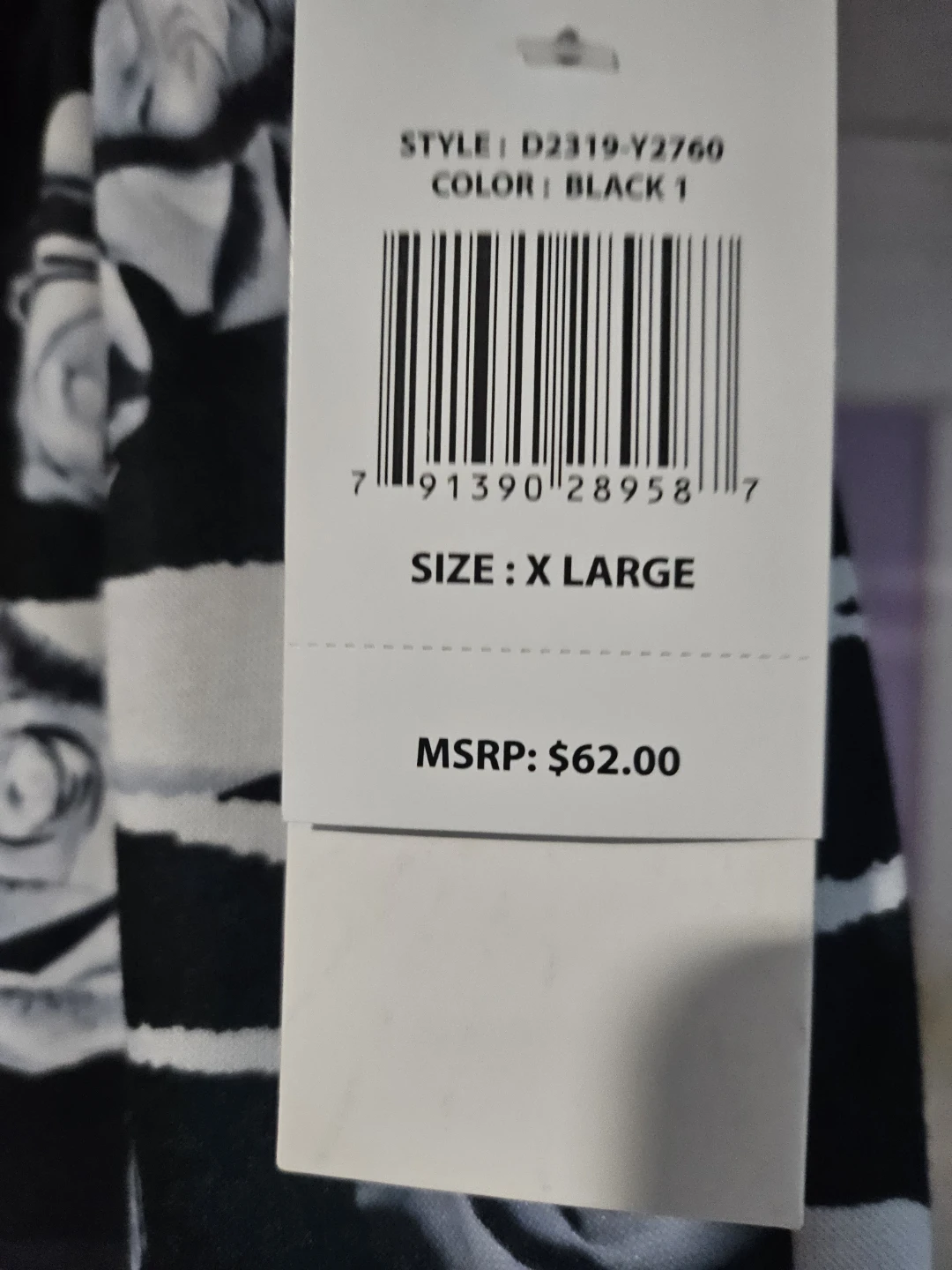 Fresh Prints of Bel-Air Black Rose Pattern Pants - photo 3