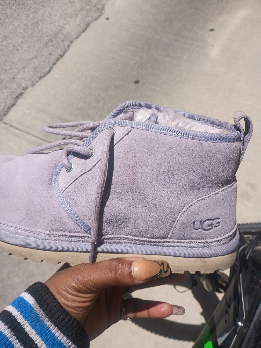 ⚽UGG Chukka Boots - Lavender Suede