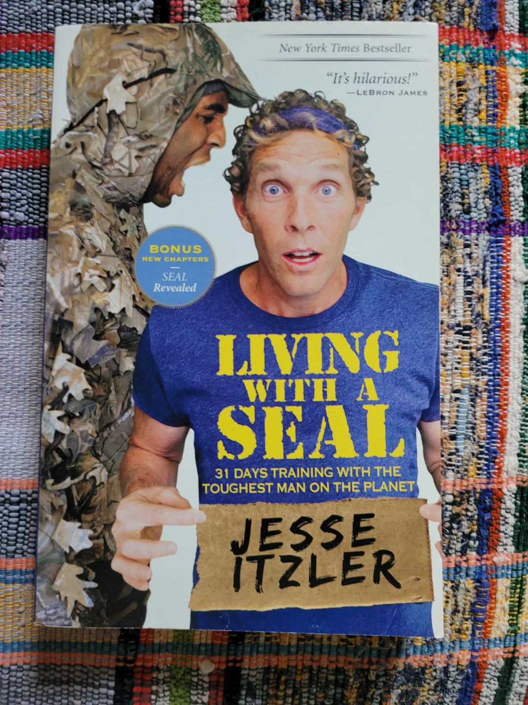 Living with a SEAL by Jesse Itzler Book