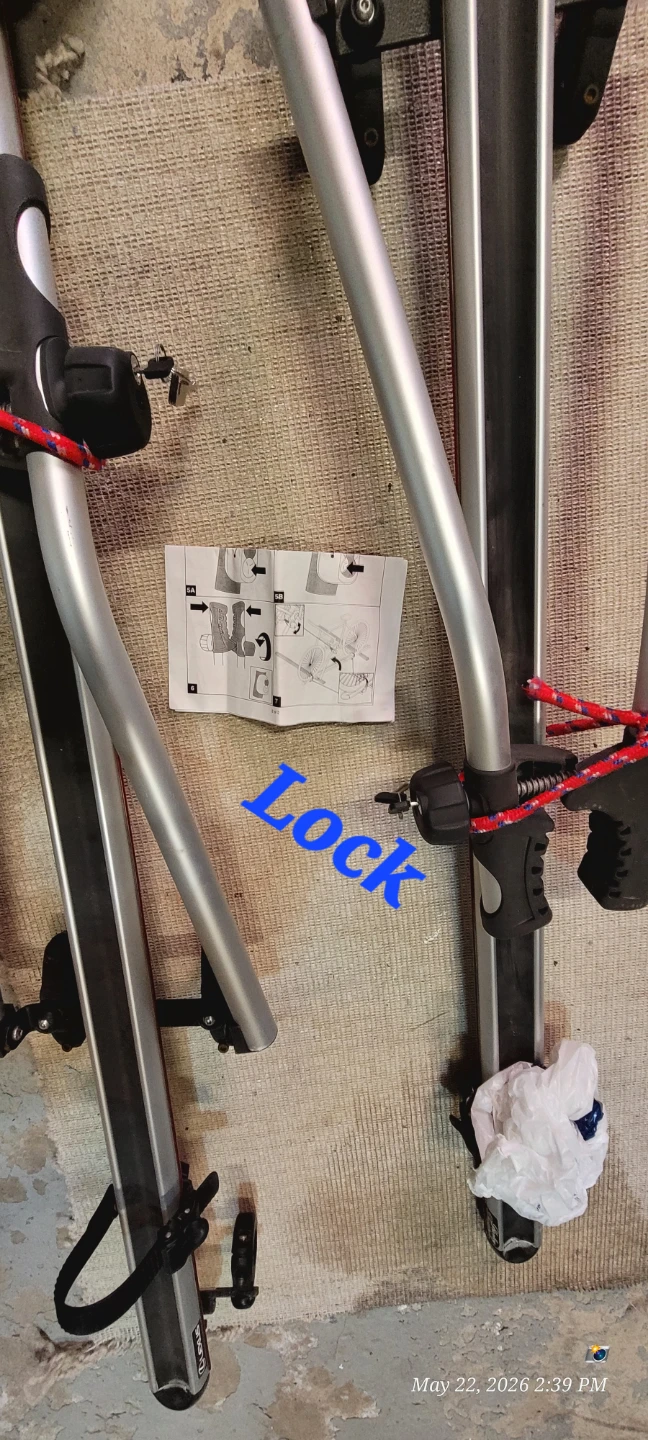 Lexus Bike Rack (2), Roof Mount - photo 2