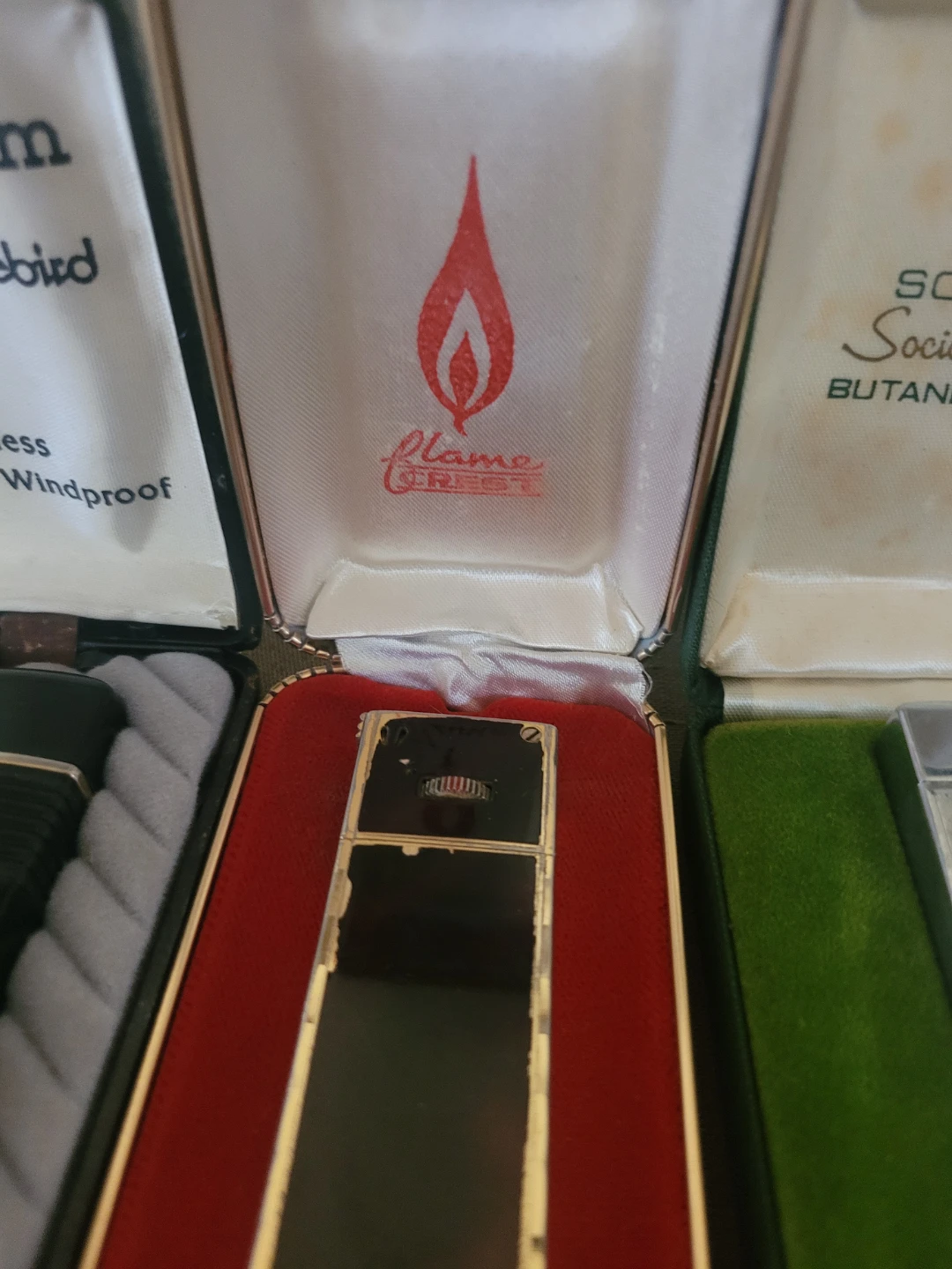 5 Vintage Lighter Ronson Scripto Colibri Flame Crest - photo 5