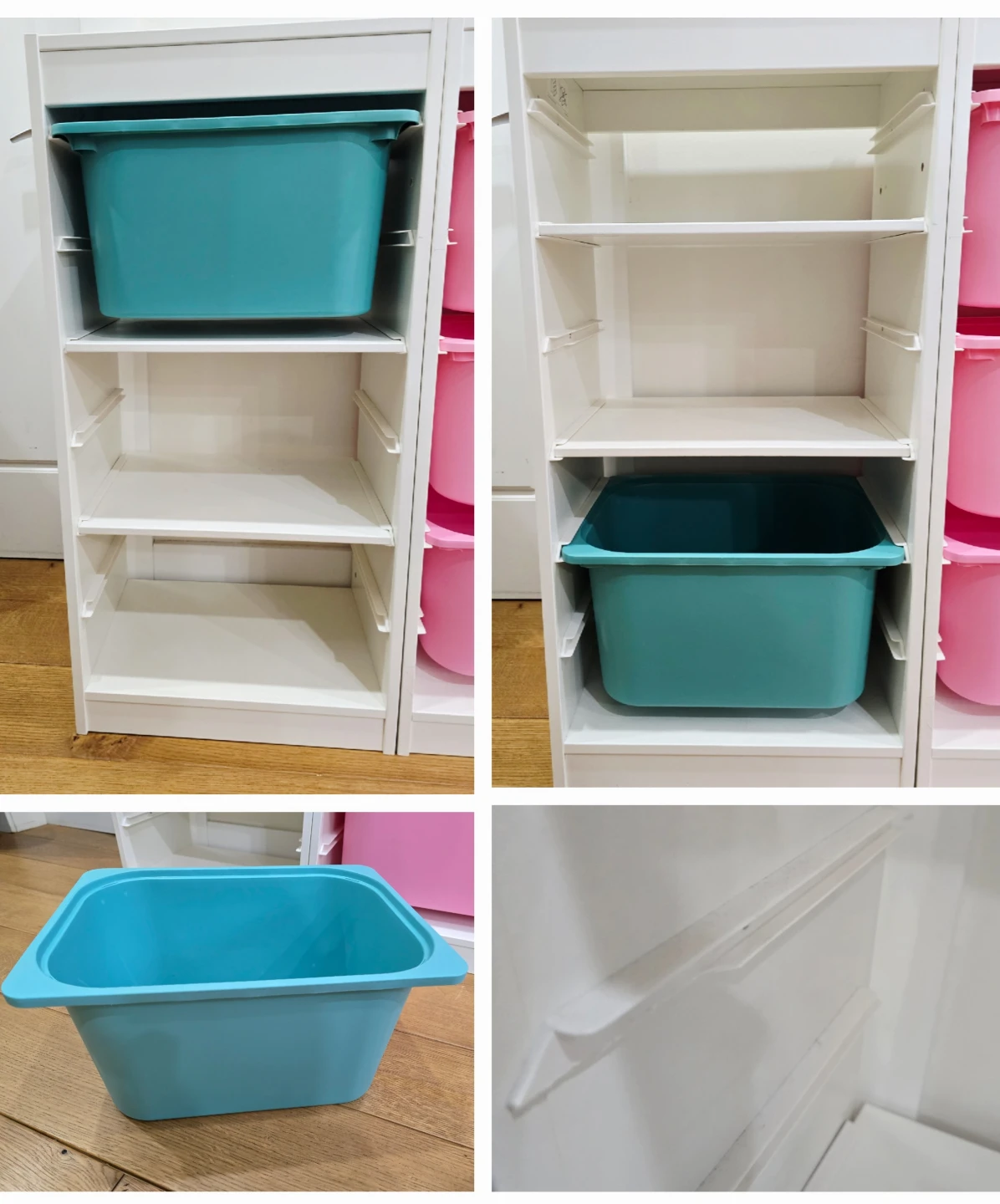 IKEA TROFAST Storage Unit with Bins - photo 3