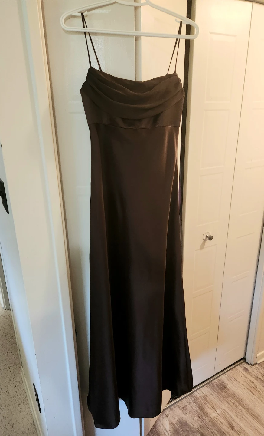 LIKE NEW ~ Vintage Bridesmaid Dress with Wrap (Size 6 or 8) - photo 2