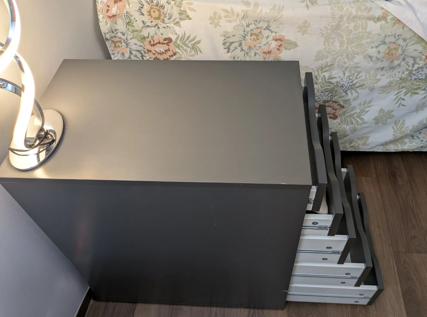 Dark Grey 5-Drawer Storage Unit - photo 3