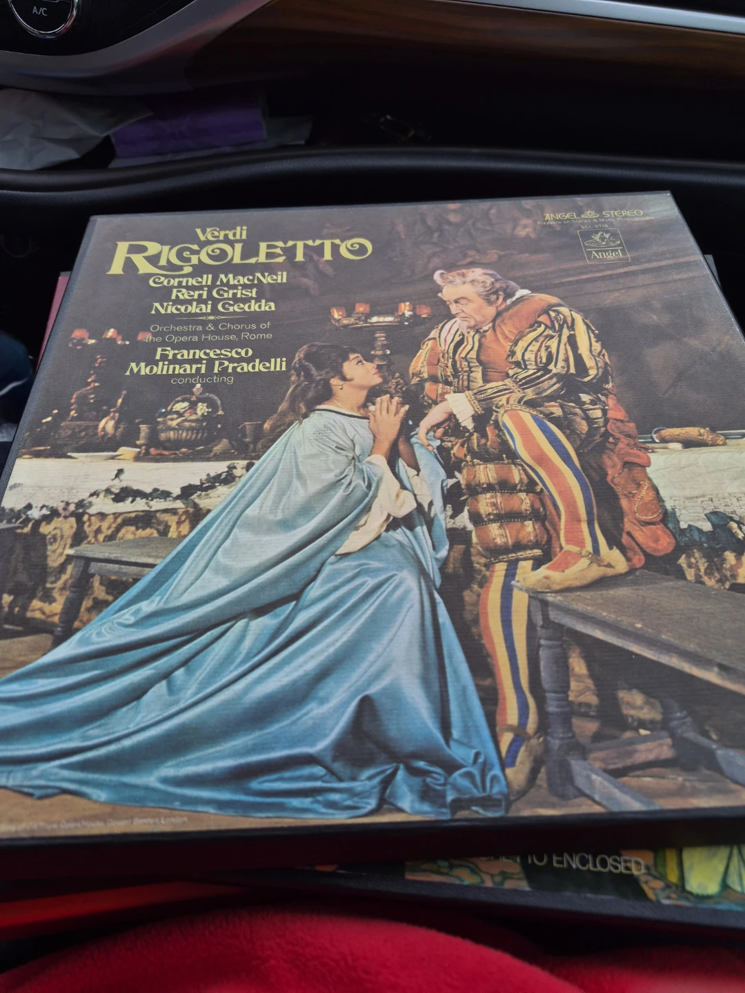Verdi Rigoletto Opera Vinyl Record