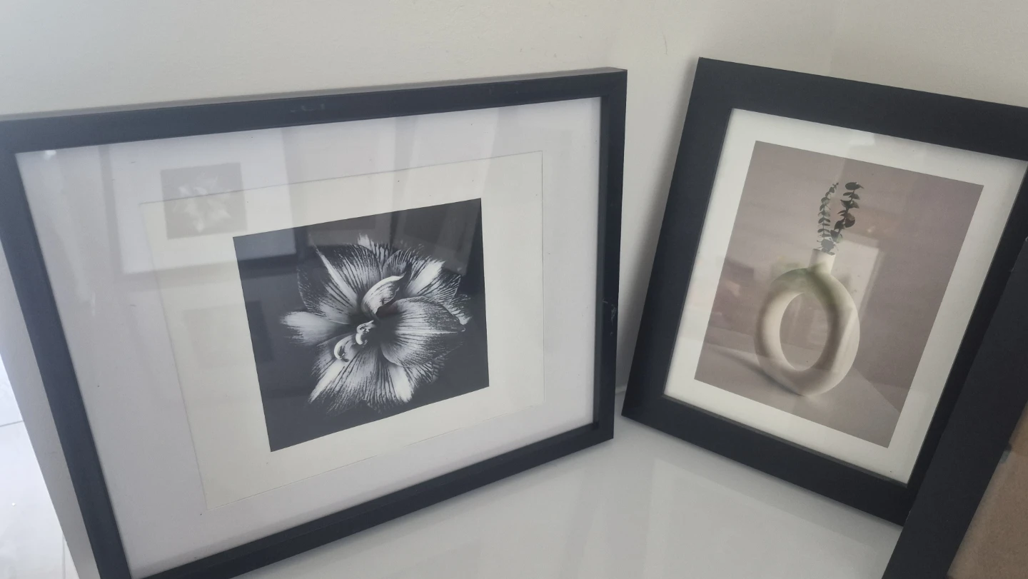 Set of 6 Black Picture Frames - photo 3